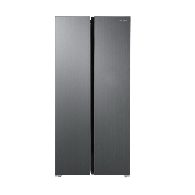 REFRIGERATEUR HISENSE SIDE BY SIDE PORTES 428LITRES INVERTER INOX RC55WS4SA