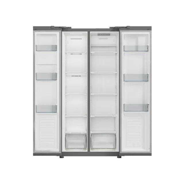 REFRIGERATEUR HISENSE SIDE BY SIDE PORTES 428LITRES INVERTER INOX RC55WS4SA